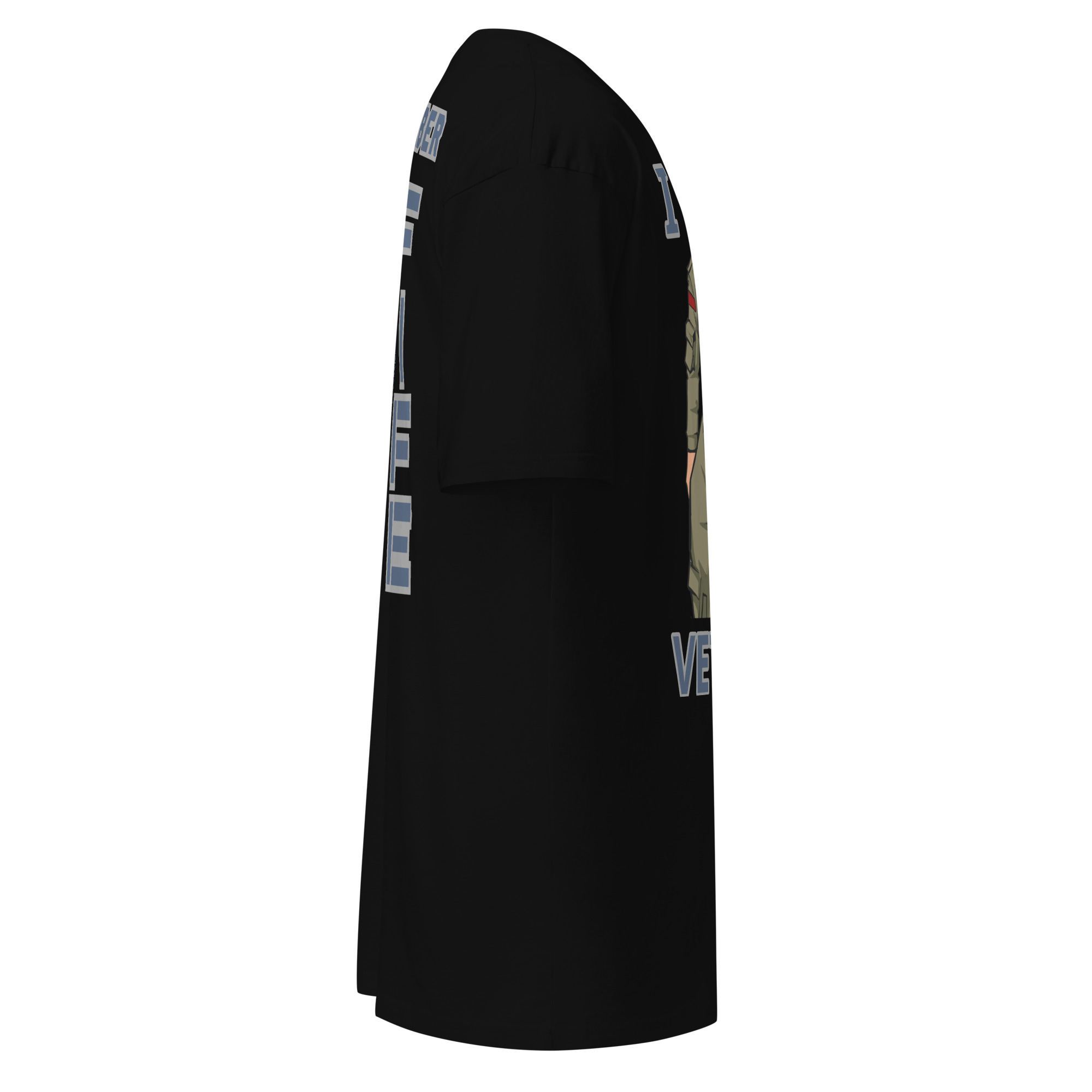 I AM A VETERAN TOO FIFE Tee - Image 3