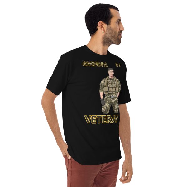 GRANDPA IS A VETERAN TOO FIFE Tee