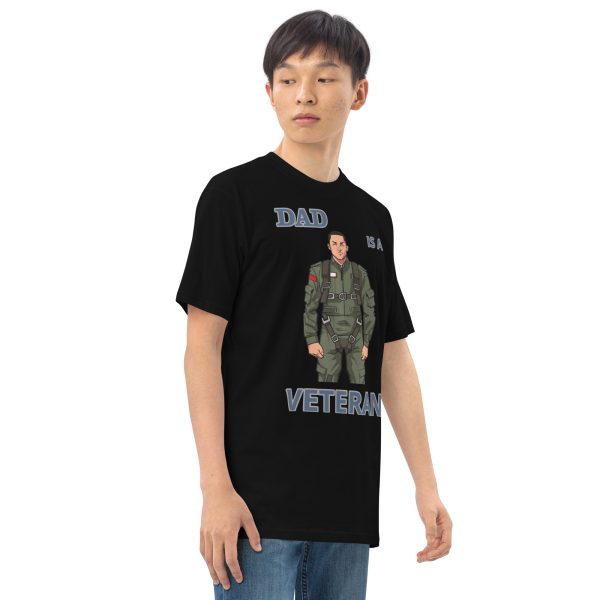 DAD IS A VETERAN TOO FIFE Tee