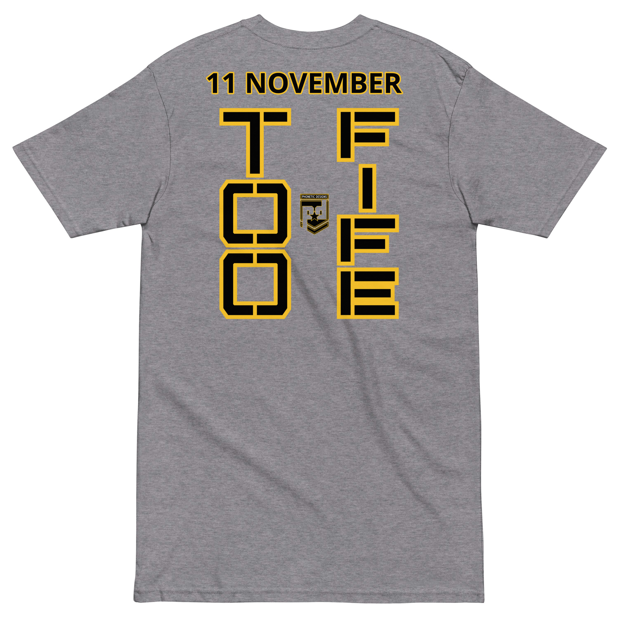 DAD IS A VETERAN TOO FIFE Tee - Image 4