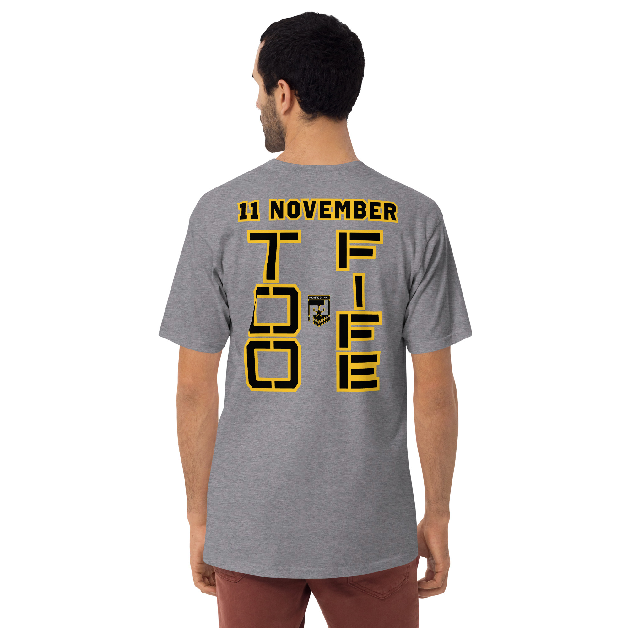 I SUPPORT VETERANS TOO FIFE Tee - Image 8