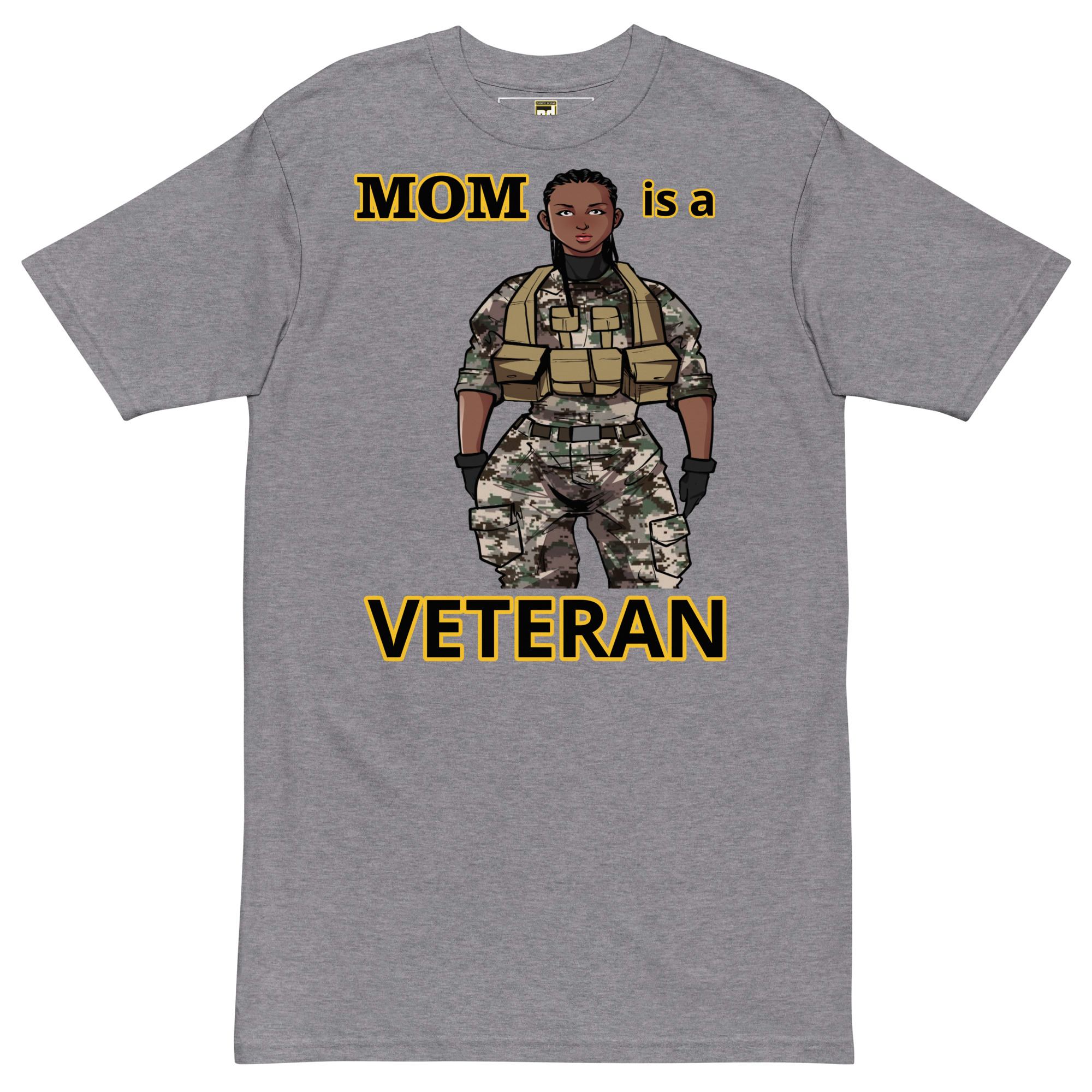 MOM IS A VETERAN TOO FIFE Tee - Image 3