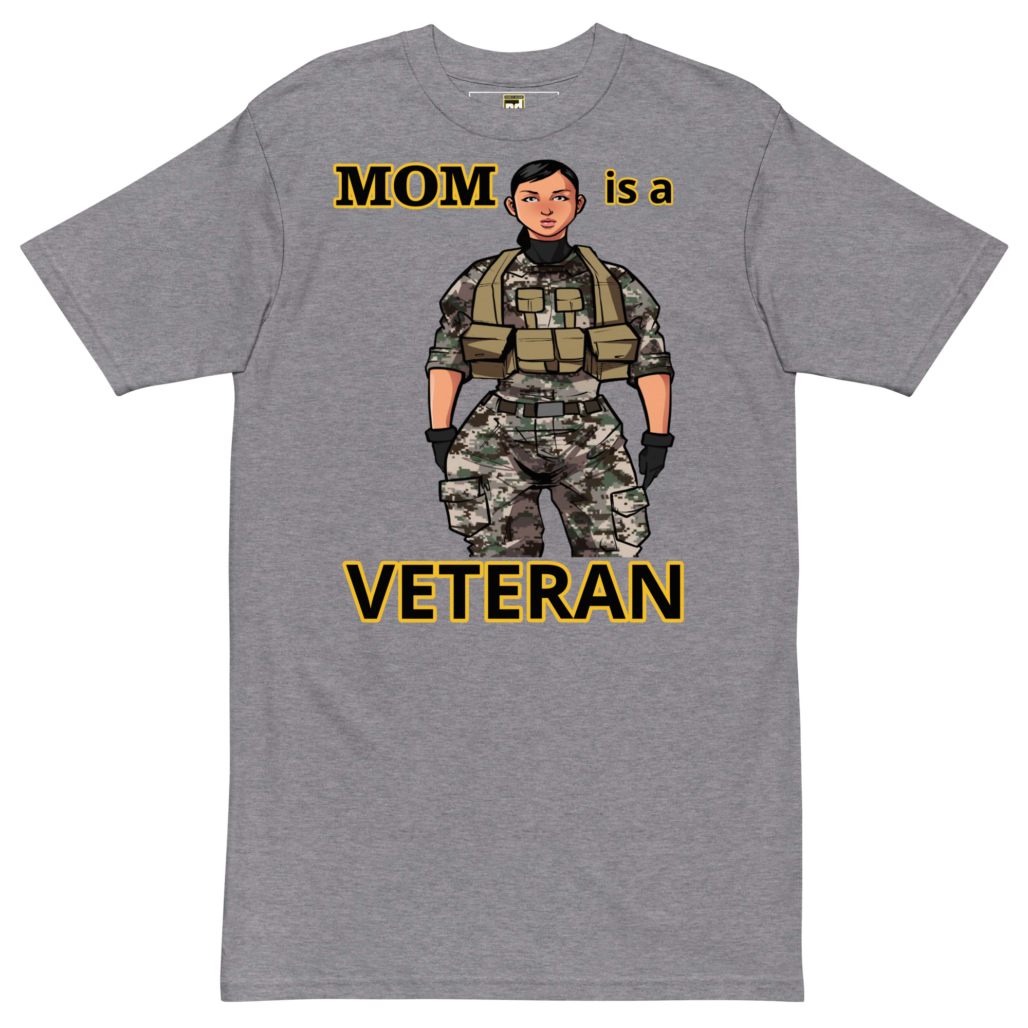 MOM IS A VETERAN TOO FIFE Tee - Image 3