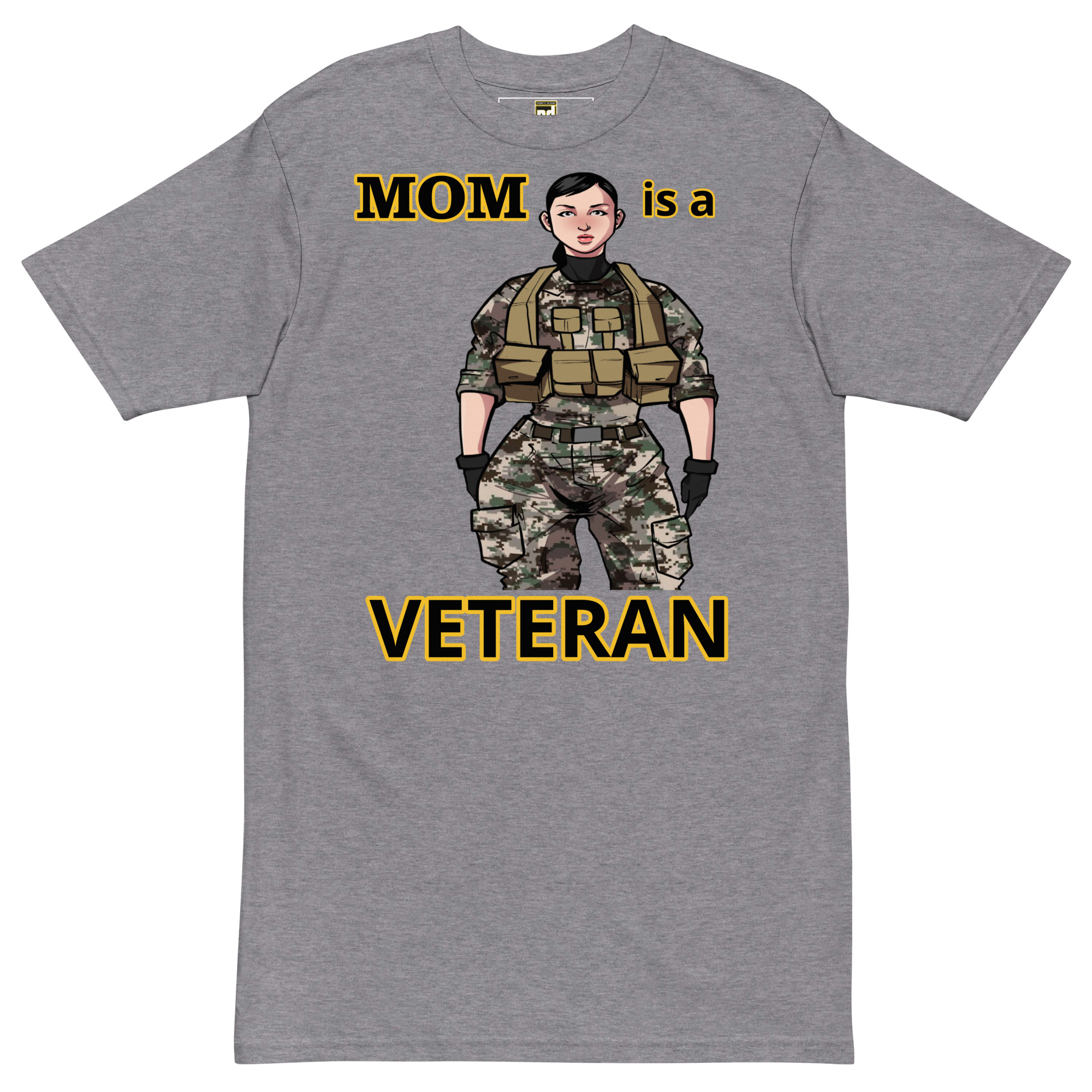MOM IS A VETERAN TOO FIFE Tee - Image 3