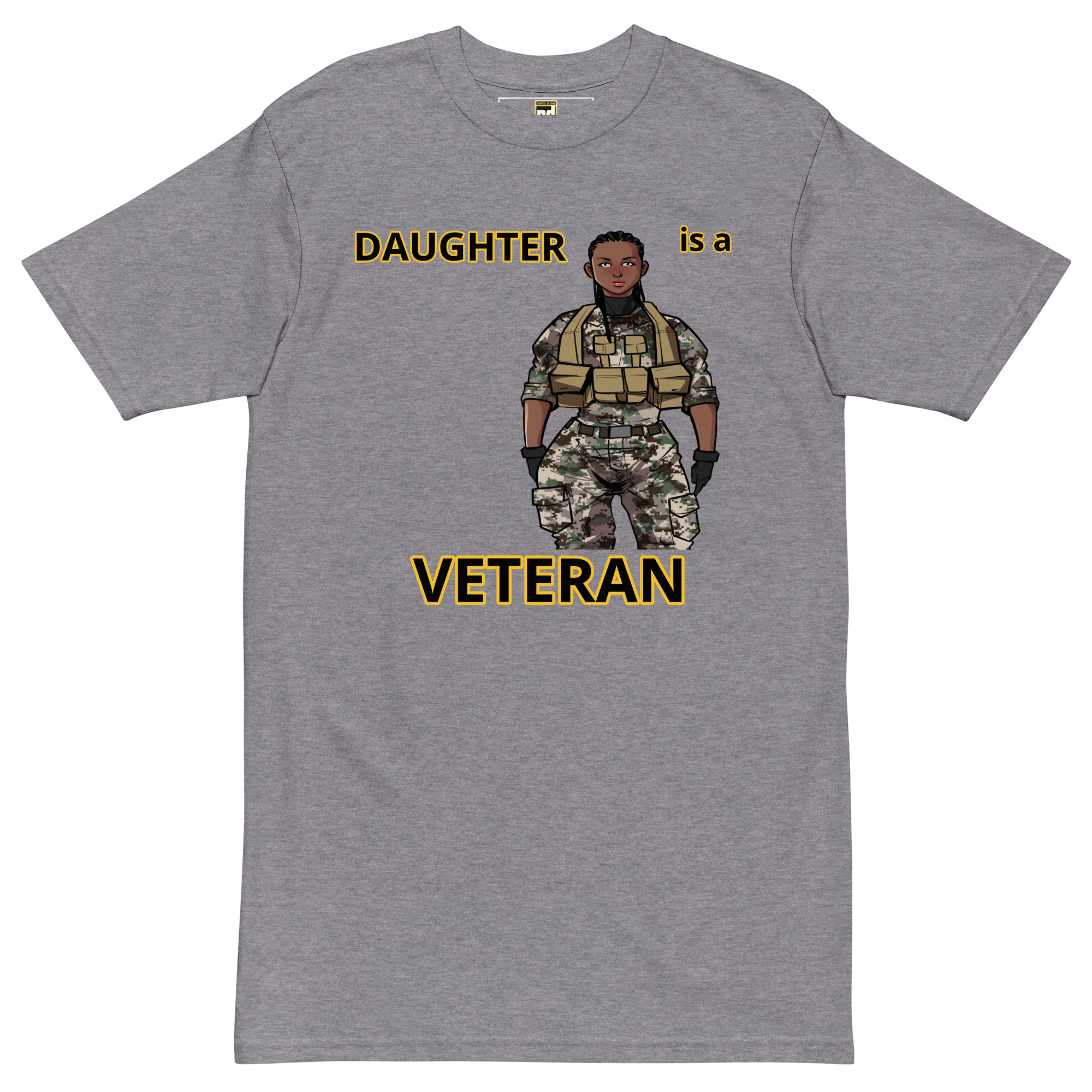 DAUGHTER IS A VETERAN TOO FIFE Tee - Image 3