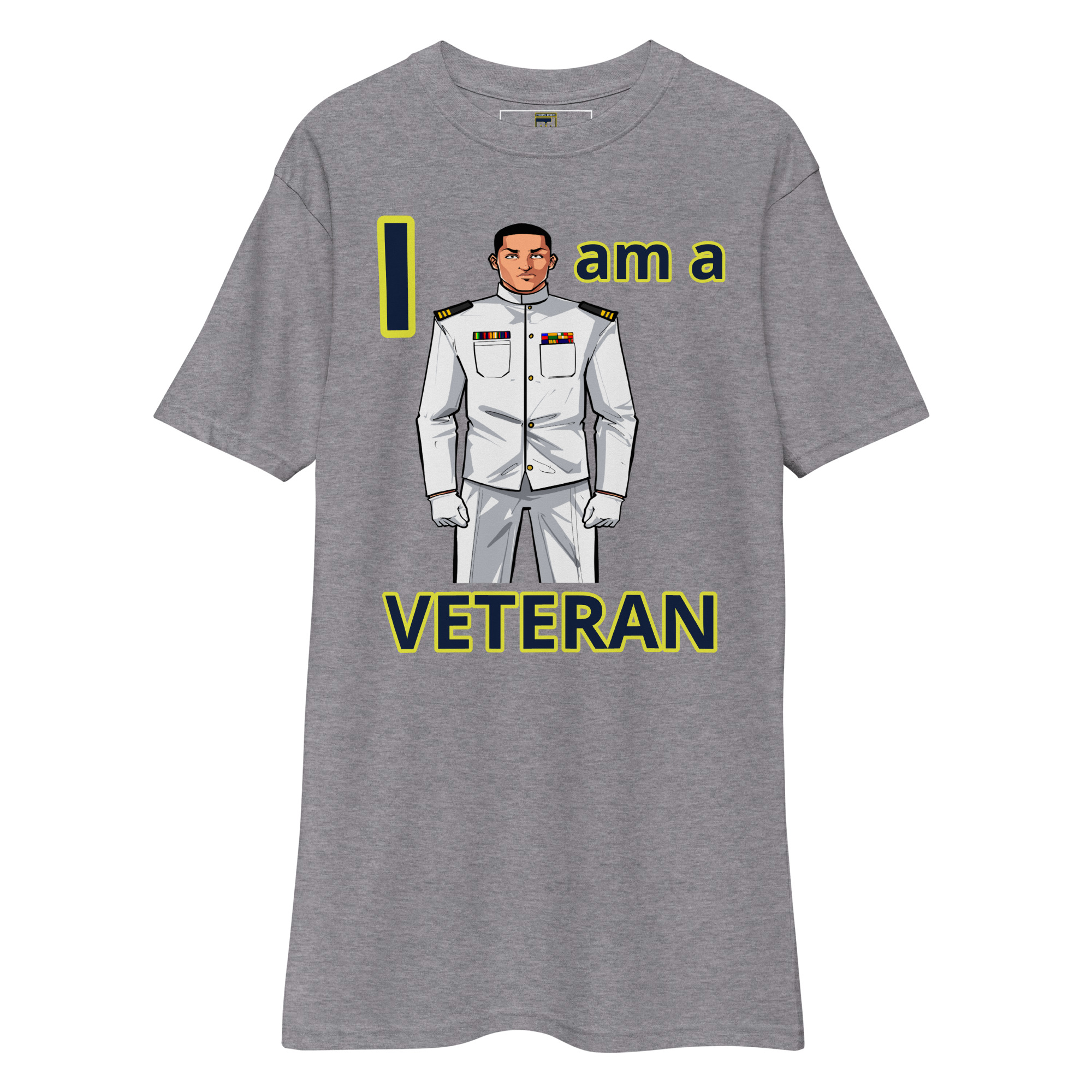 I AM A VETERAN TOO FIFE Tee - Image 3