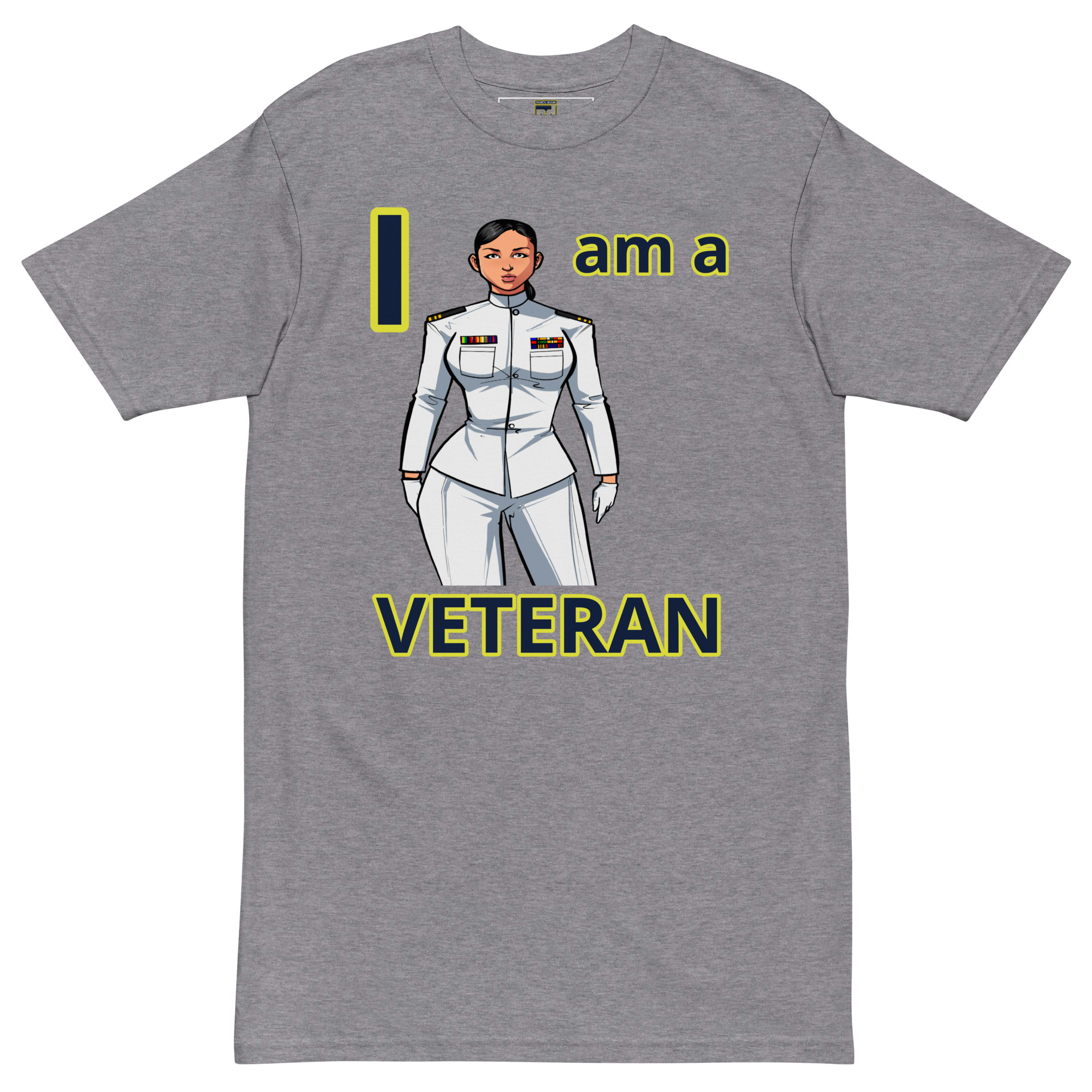 I AM A VETERAN TOO FIFE Tee - Image 3