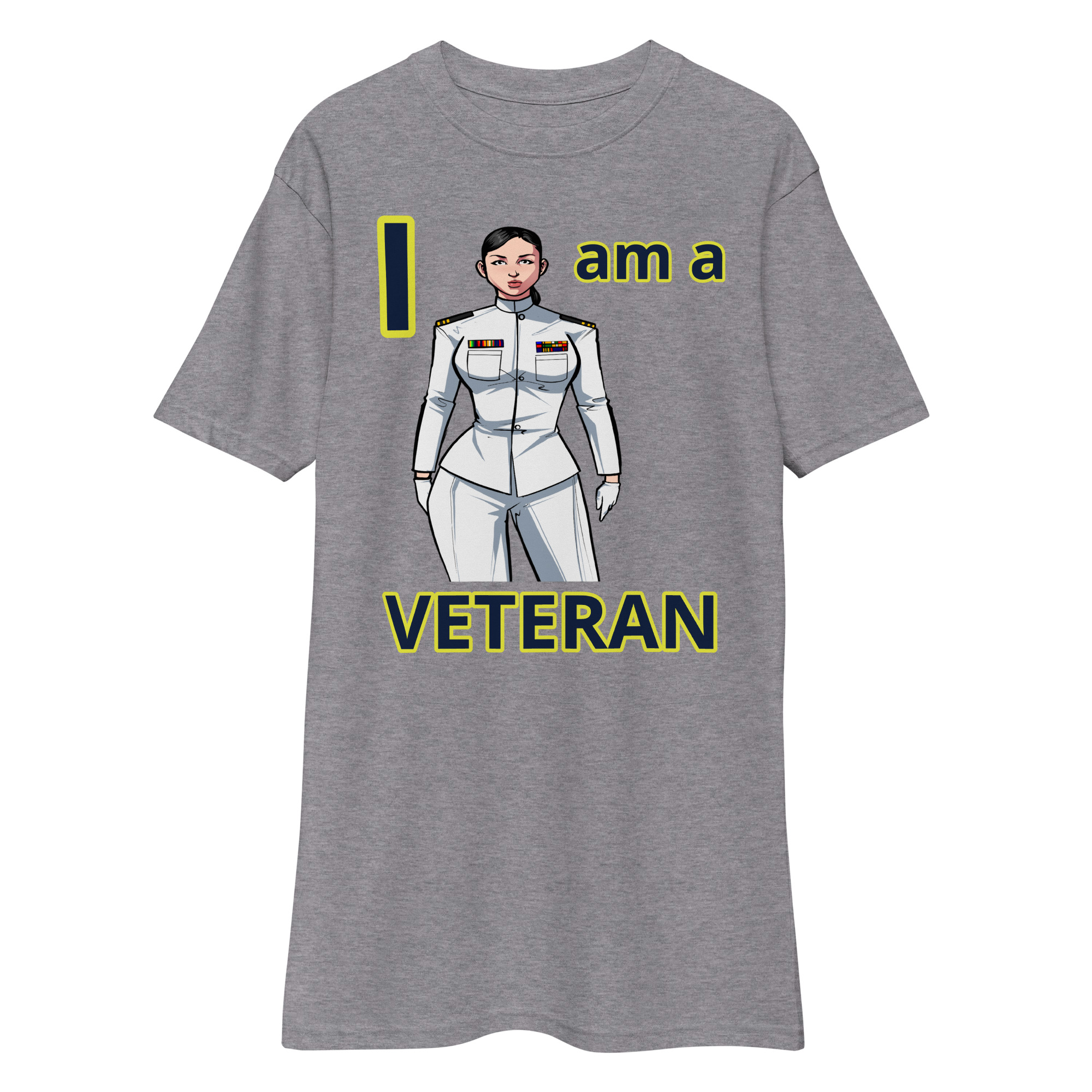 I AM A VETERAN TOO FIFE Tee - Image 3