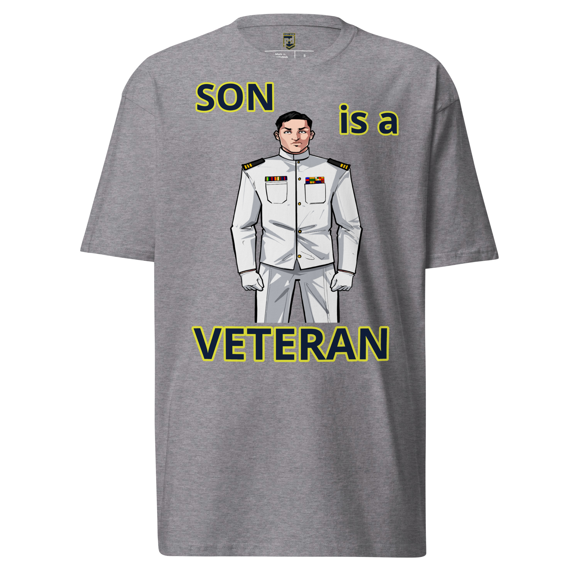 SON IS A VETERAN TOO FIFE Tee - Image 5