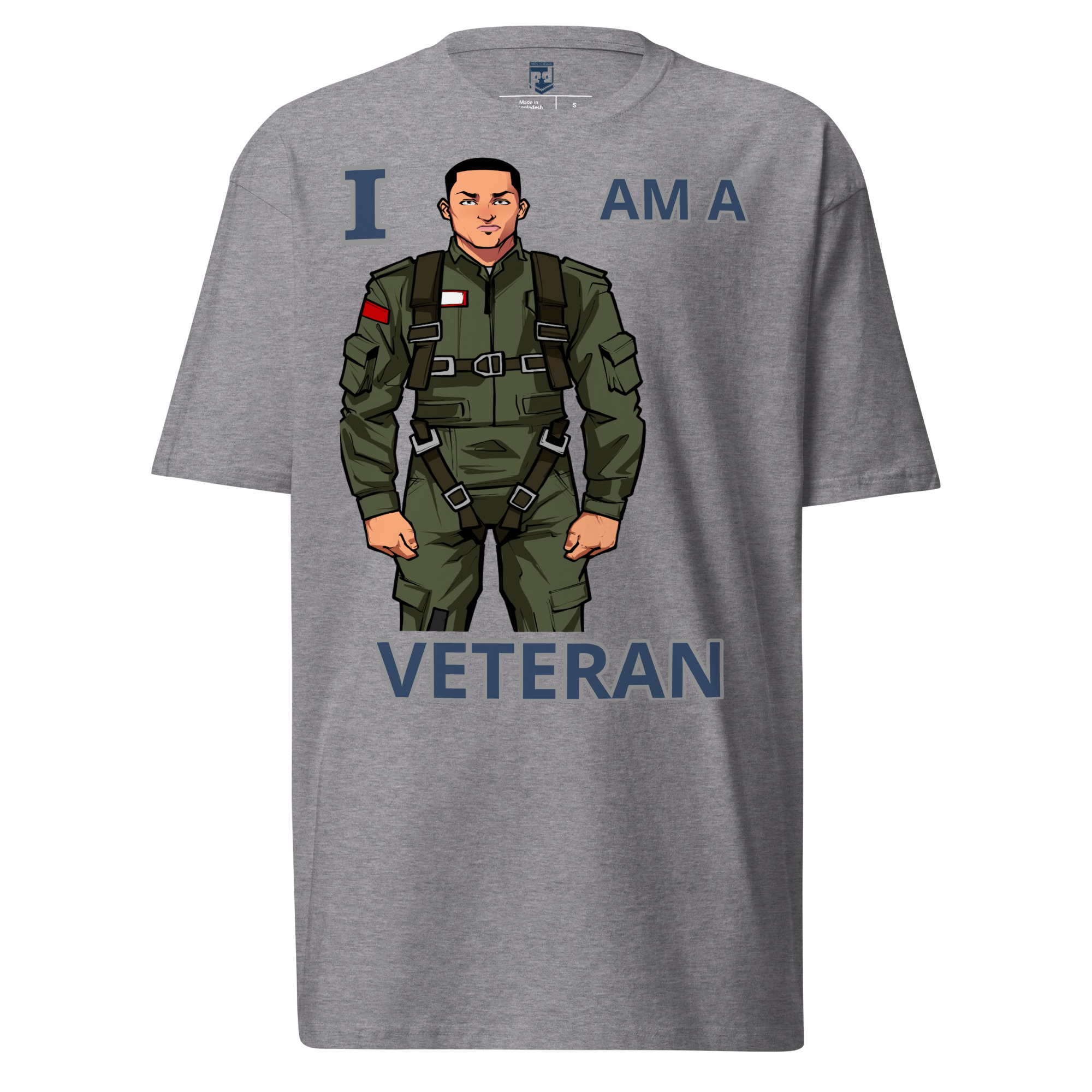 I AM A VETERAN TOO FIFE Tee - Image 5