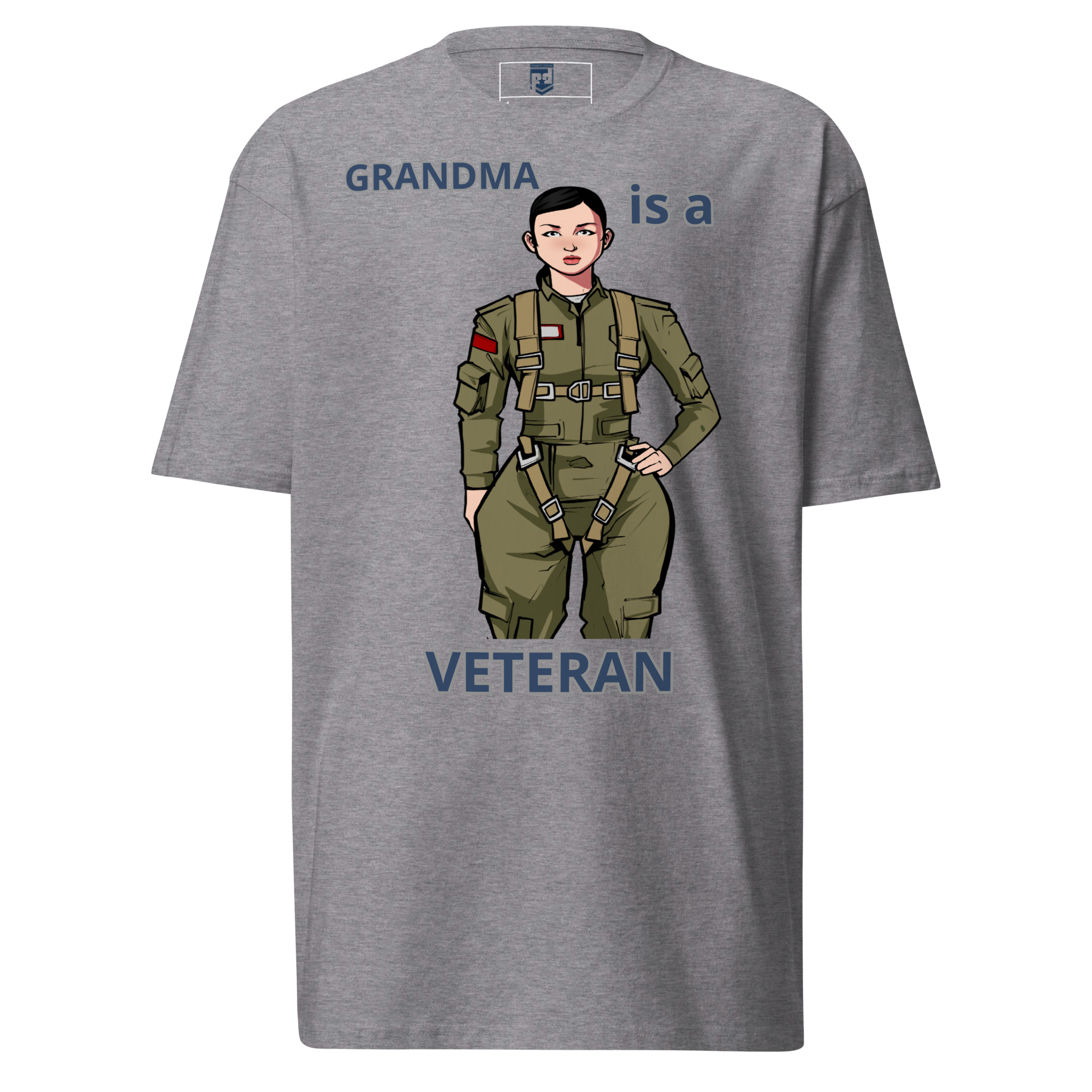 GRANDMA IS A VETERAN TOO FIFE Tee - Image 5