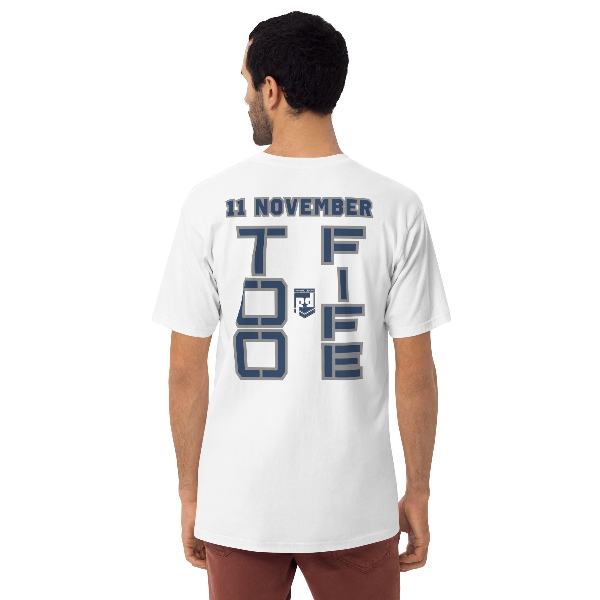 DAD IS A VETERAN TOO FIFE Tee - Image 12