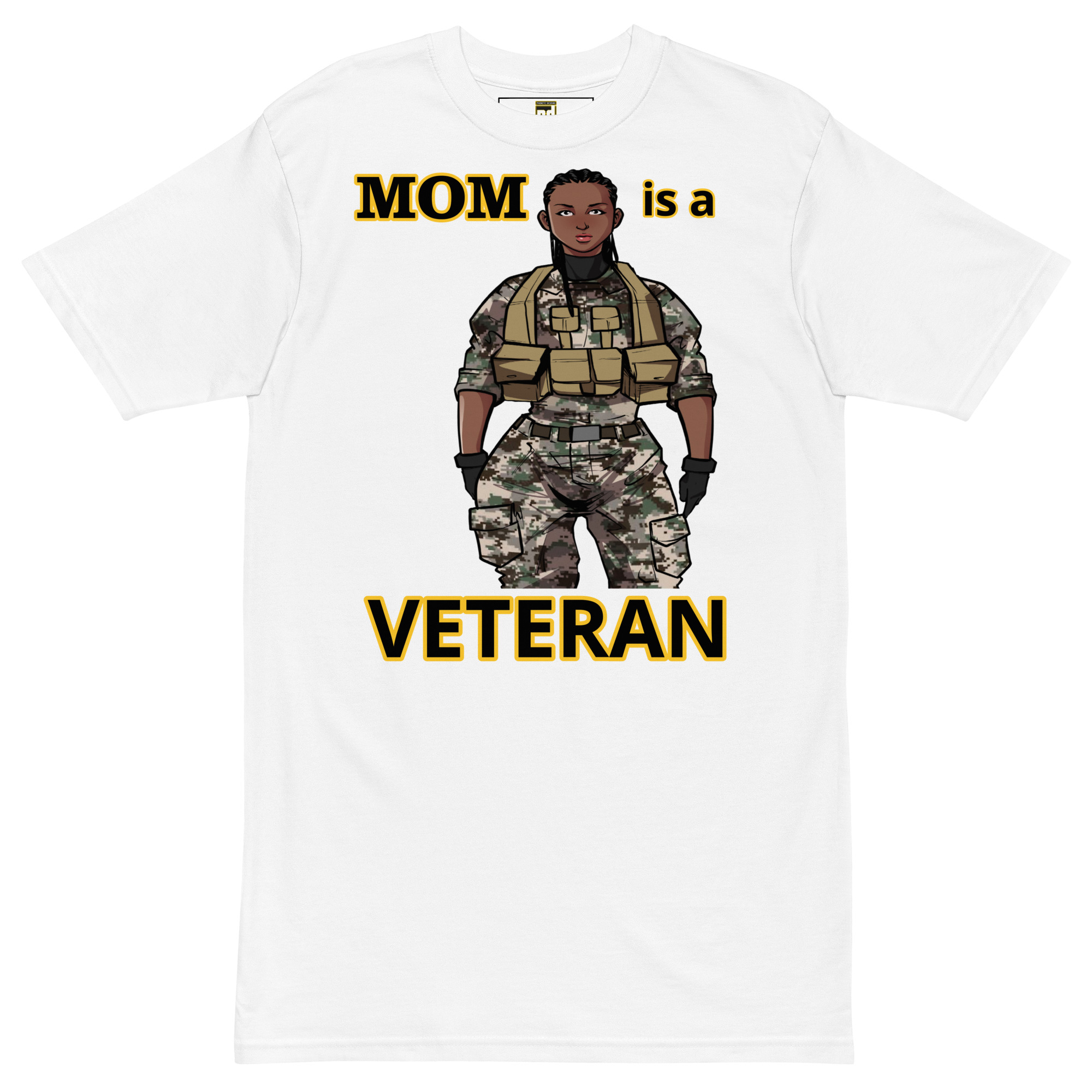 MOM IS A VETERAN TOO FIFE Tee - Image 5