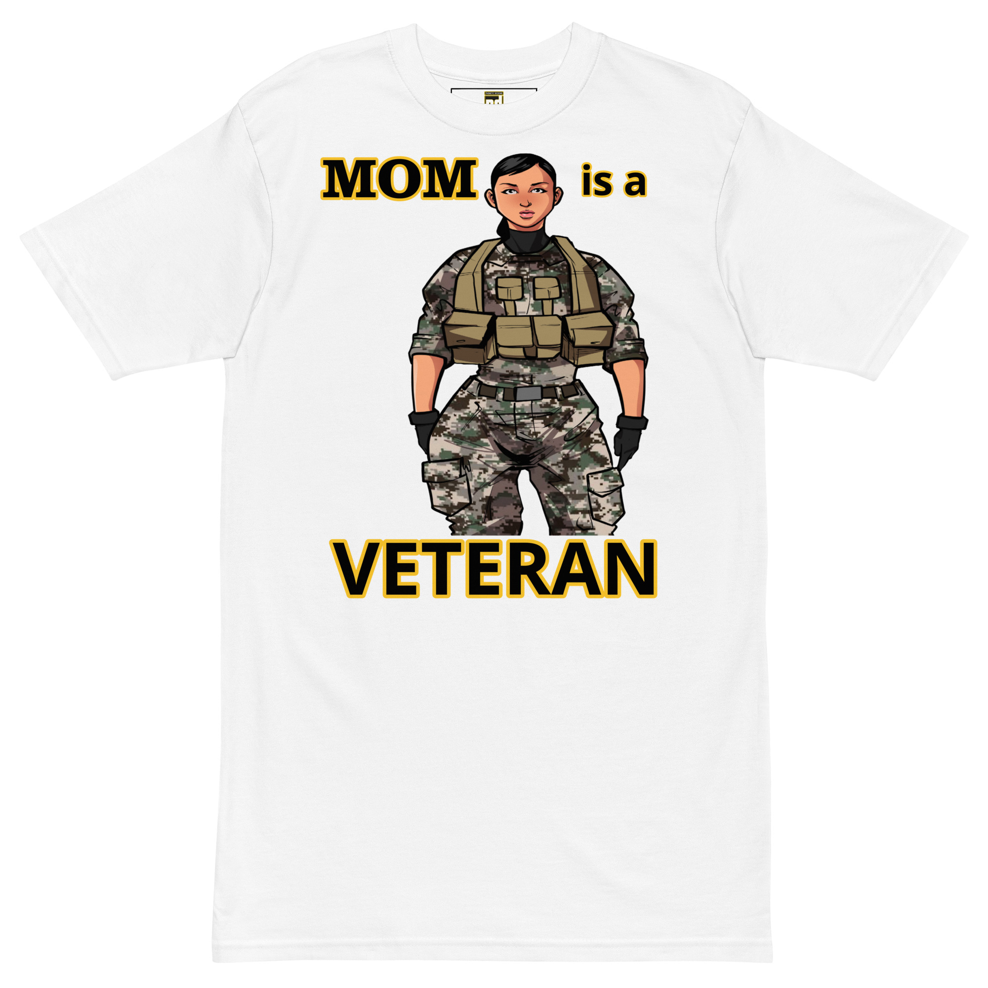 MOM IS A VETERAN TOO FIFE Tee - Image 5