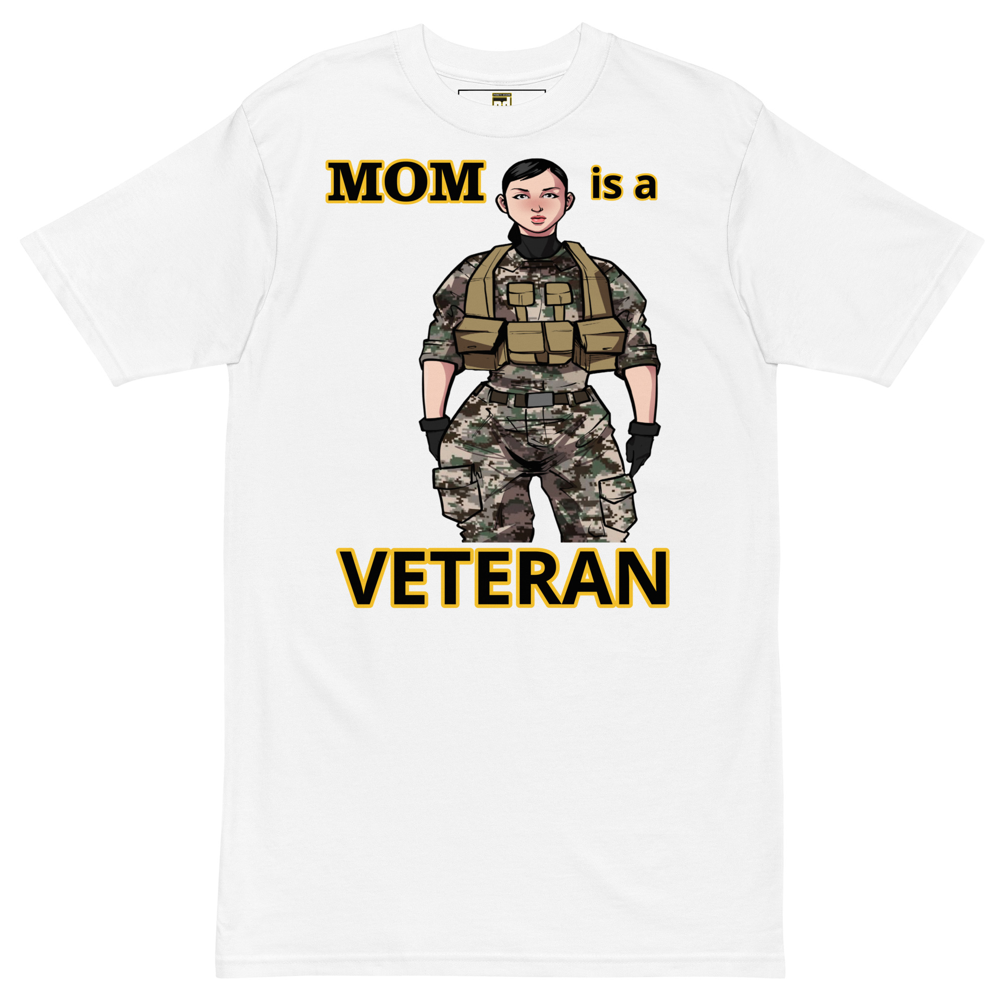MOM IS A VETERAN TOO FIFE Tee - Image 5