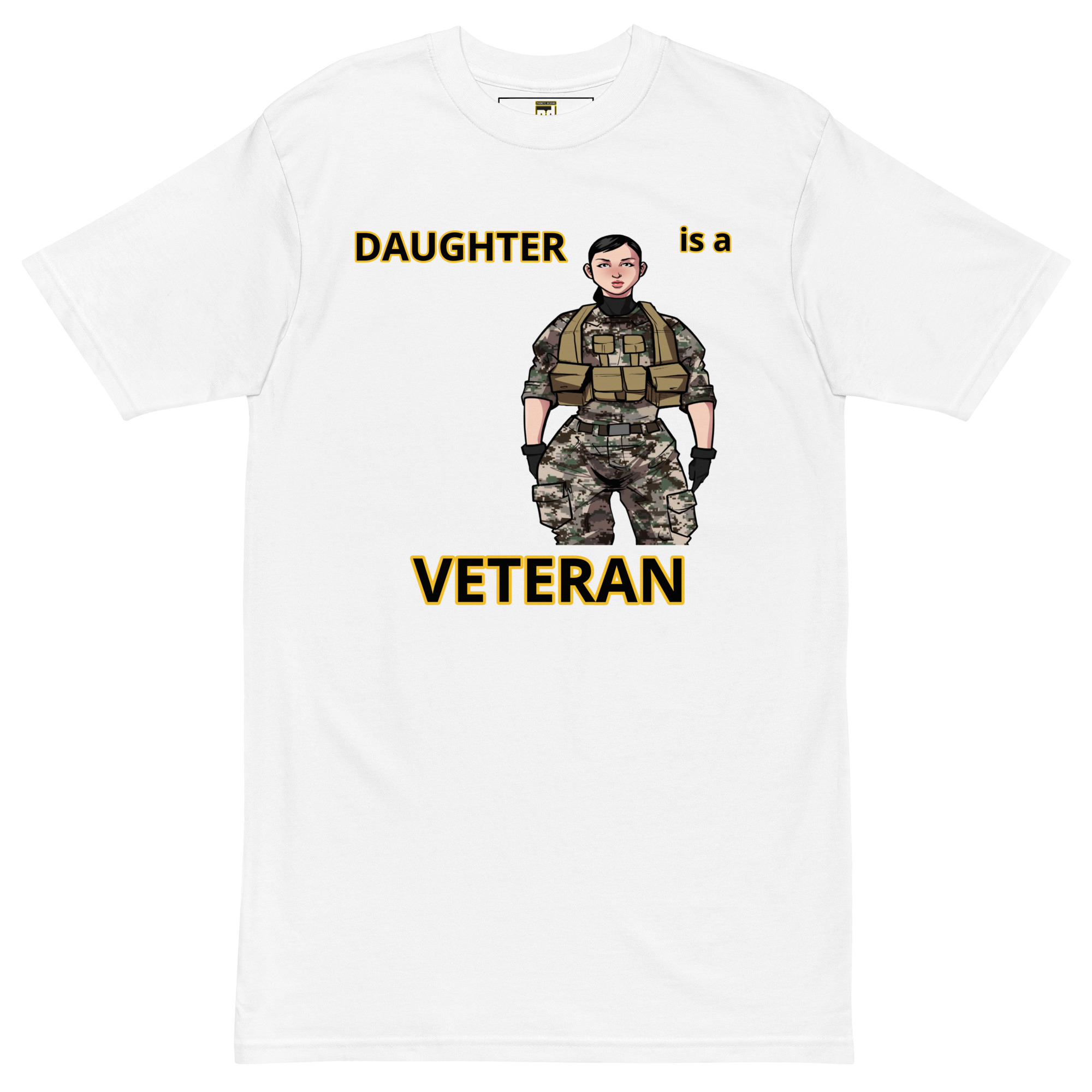DAUGHTER IS A VETERAN TOO FIFE Tee - Image 5