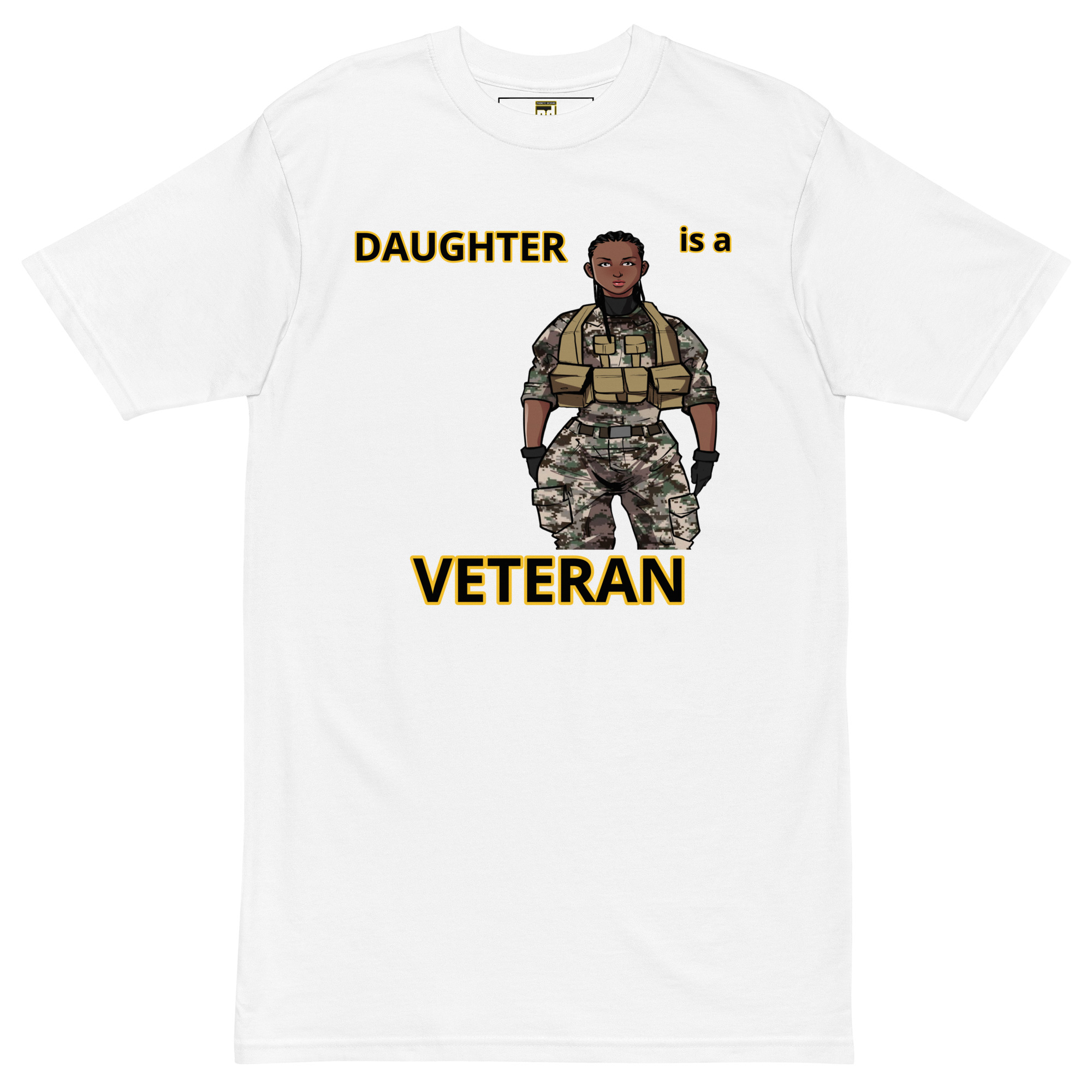 DAUGHTER IS A VETERAN TOO FIFE Tee - Image 5
