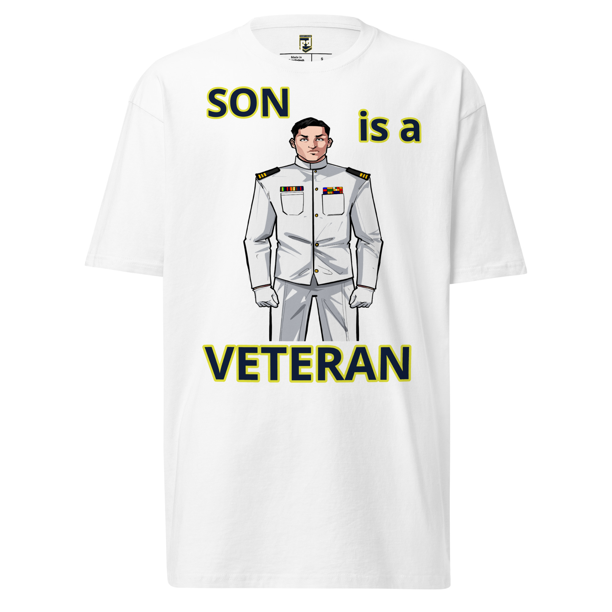 SON IS A VETERAN TOO FIFE Tee - Image 9