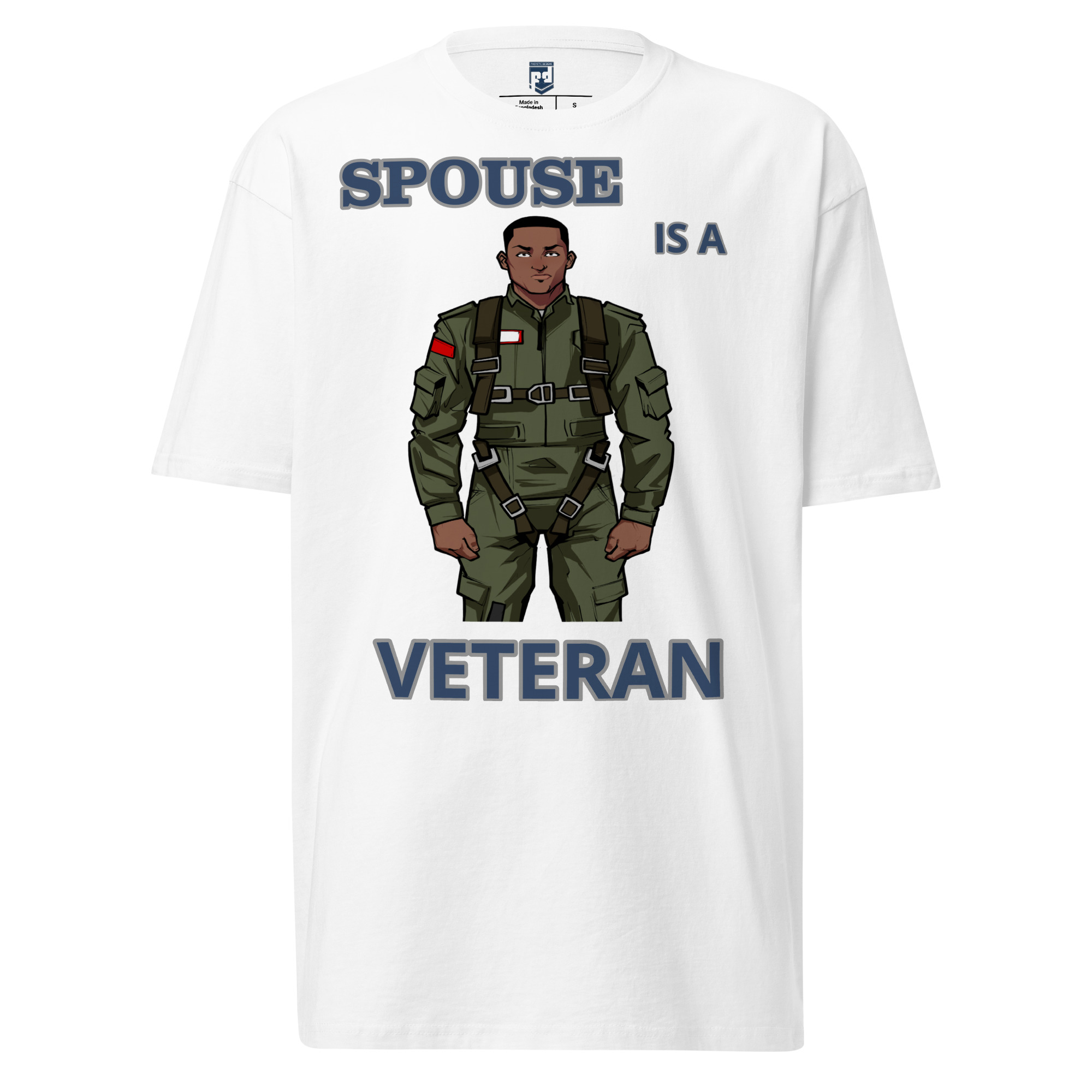 SPOUSE IS A VETERAN TOO FIFE Tee - Image 9