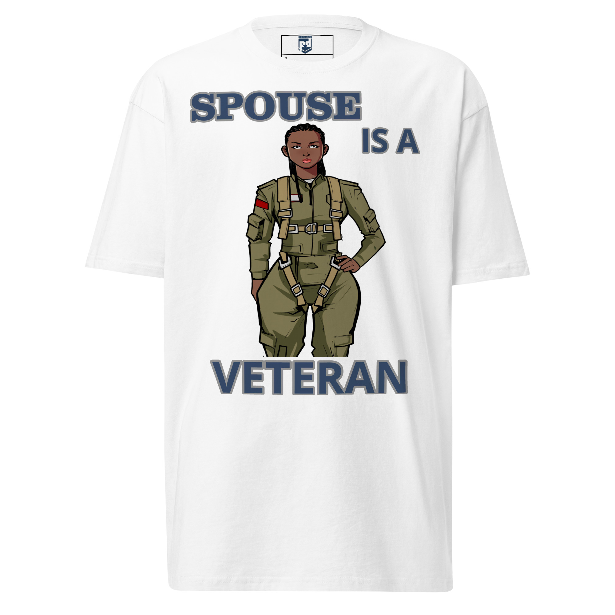 SPOUSE IS A VETERAN TOO FIFE Tee - Image 9