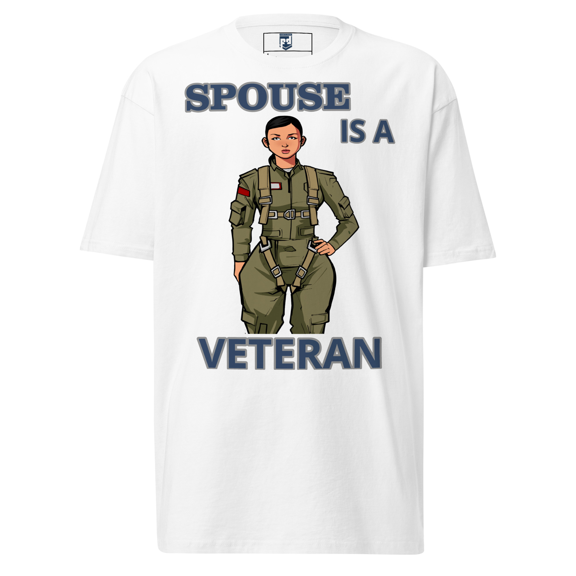 SPOUSE IS A VETERAN TOO FIFE Tee - Image 9