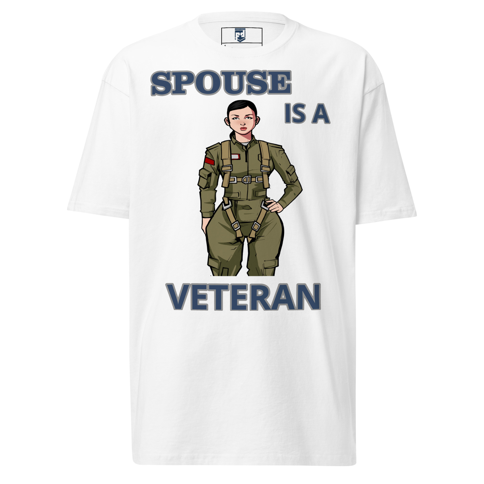 SPOUSE IS A VETERAN TOO FIFE Tee - Image 9