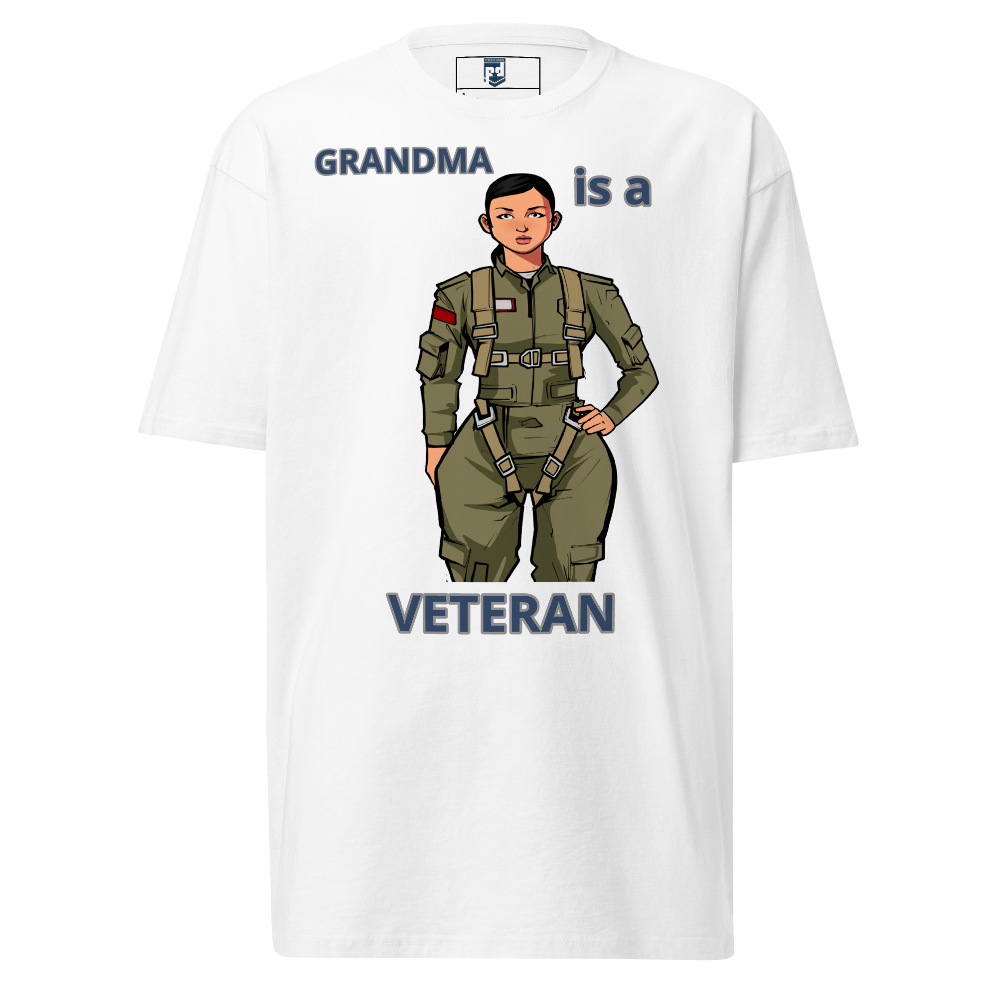 GRANDMA IS A VETERAN TOO FIFE Tee - Image 9