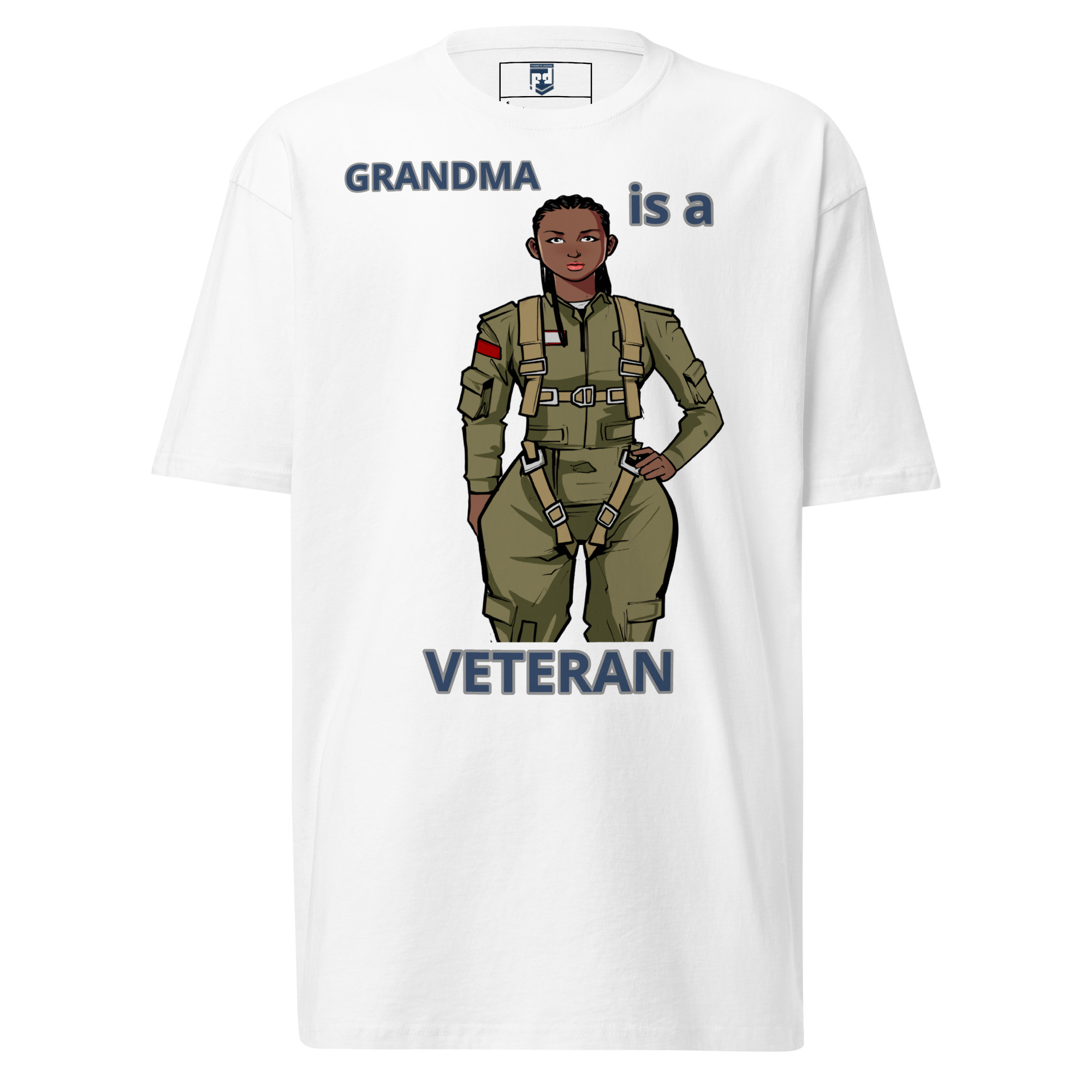 GRANDMA IS A VETERAN TOO FIFE Tee - Image 9