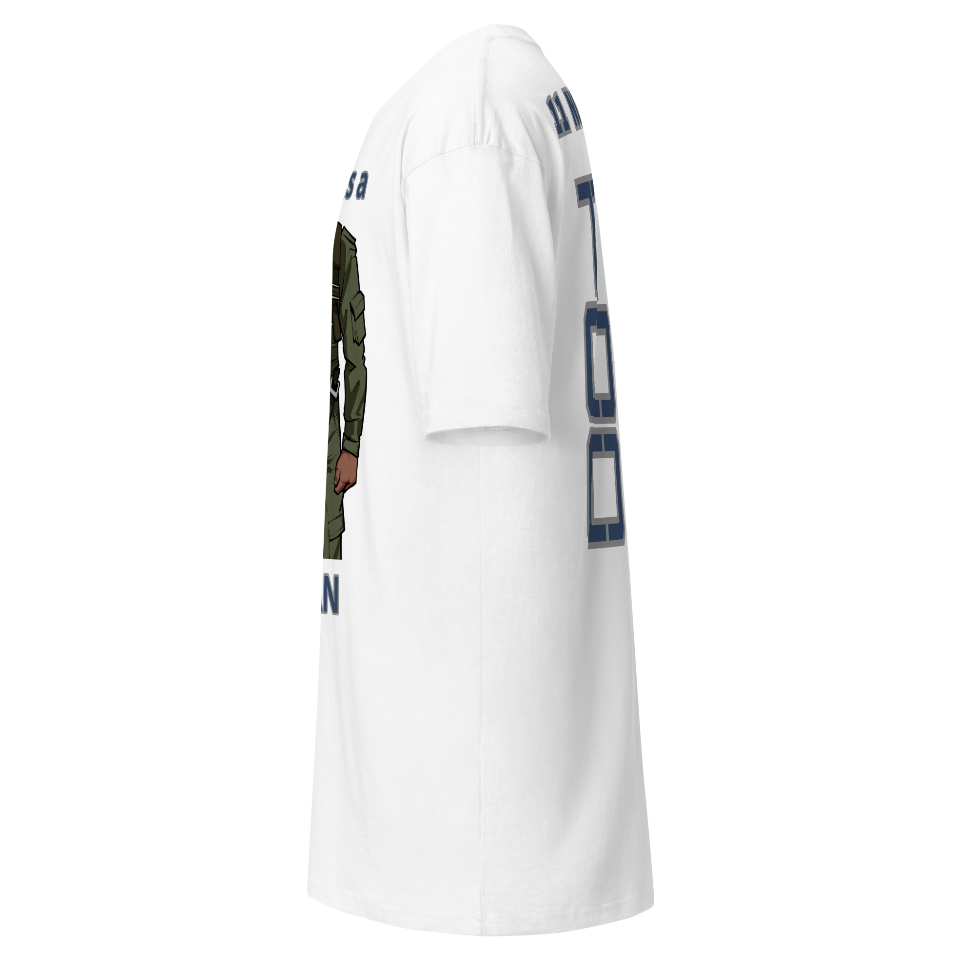 GRANDPA IS A VETERAN TOO FIFE Tee - Image 10