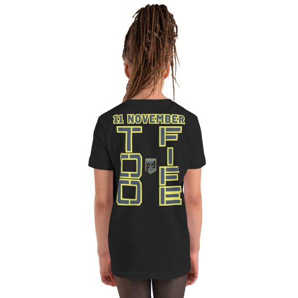 MOM IS A VETERAN TOO FIFE Youth Short Sleeve T-Shirt