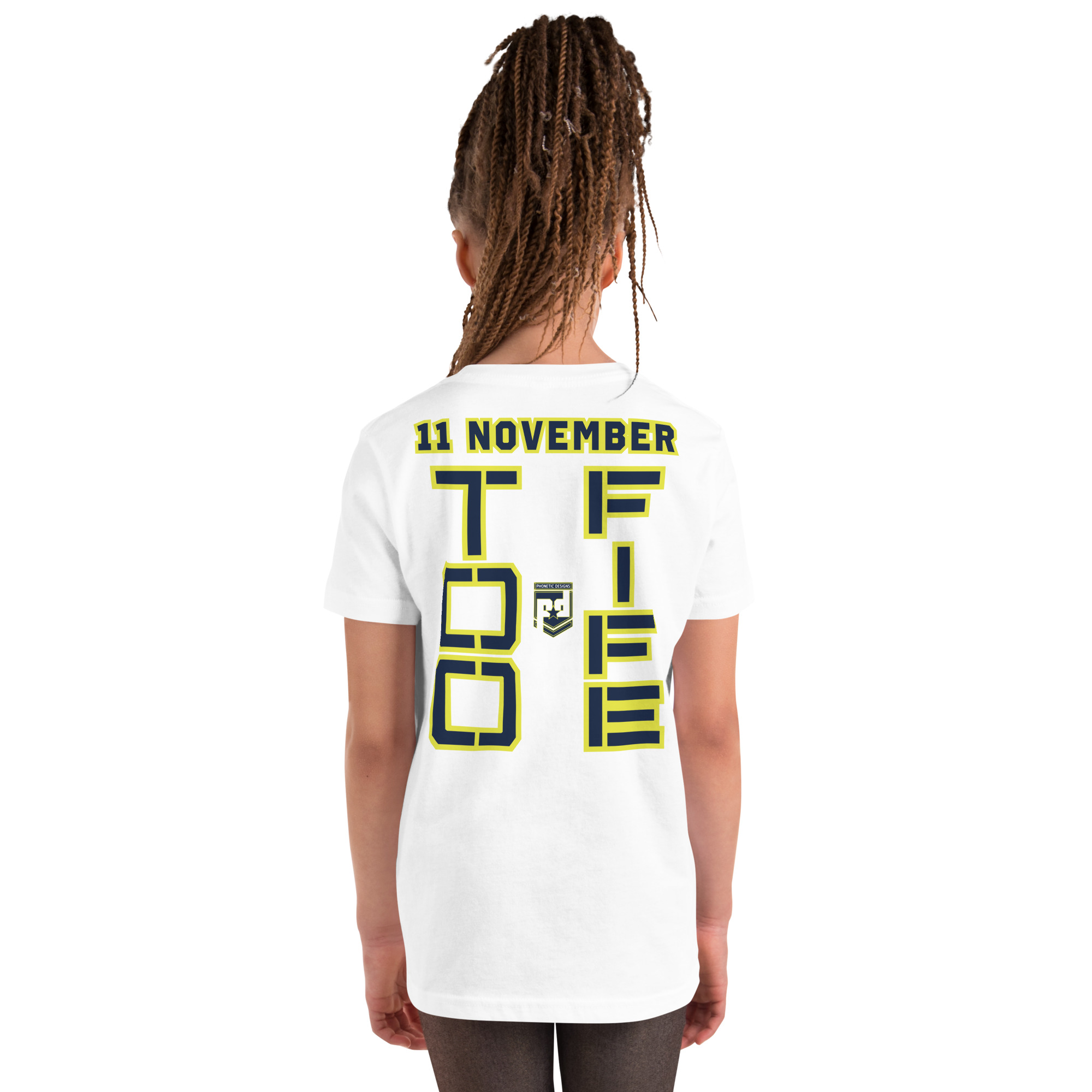 GRANDPA IS A VETERAN TOO FIFE Youth Short Sleeve T-Shirt - Image 6