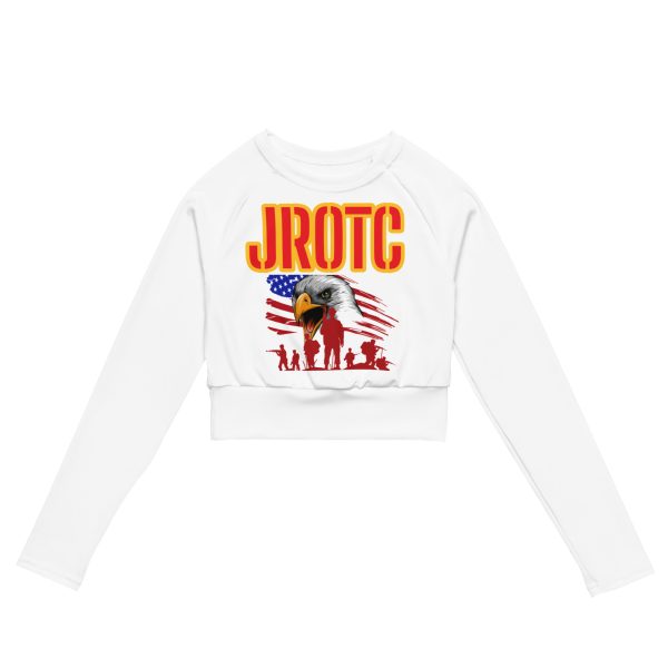 JROTC CLASS OF TOO SIKS Recycled Long-Sleeve Crop Top