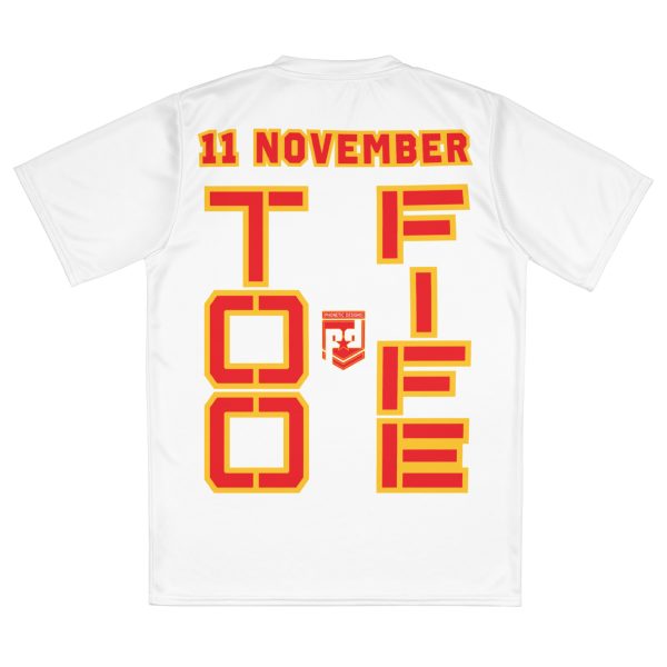 I AM A  VETERAN TOO FIFE Recycled Unisex Sports Jersey