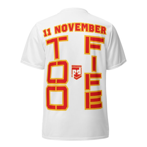 I AM A  VETERAN TOO FIFE Recycled Unisex Sports Jersey