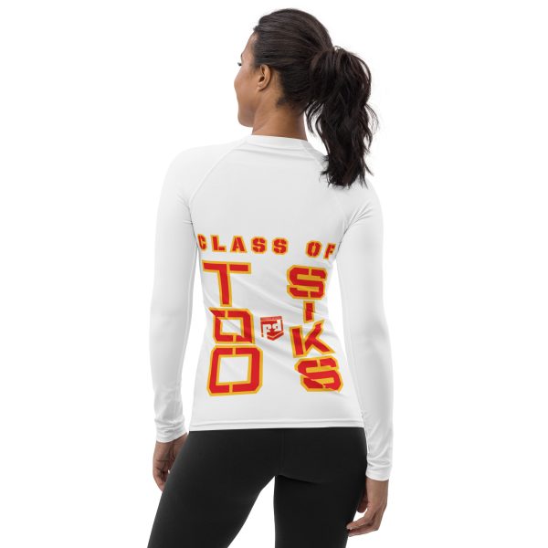 JROTC INTRUCTOR CLASS OF TOO SIKS Women's Rash Guard
