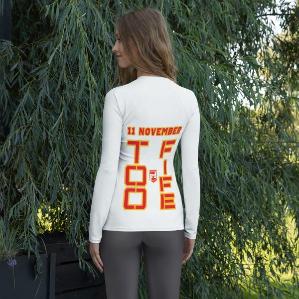 DAUGHTER IS A VETERAN TOO FIFE Women's Rash Guard