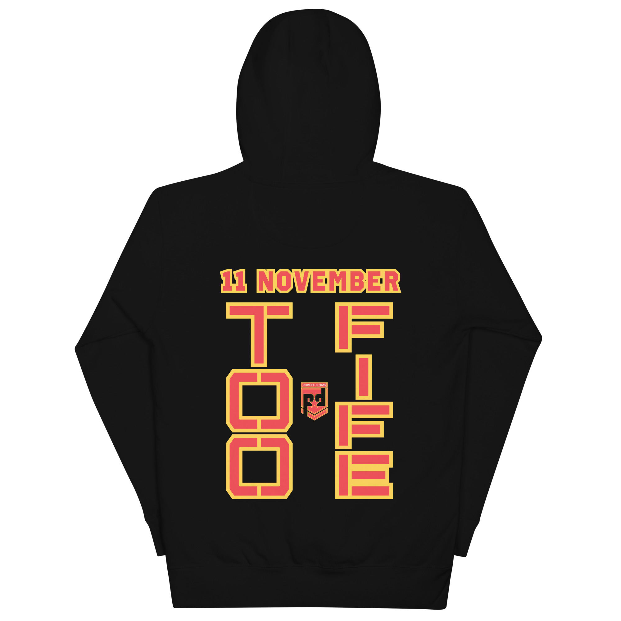 I AM A VETERAN TOO FIFE Unisex Hoodie - Image 2