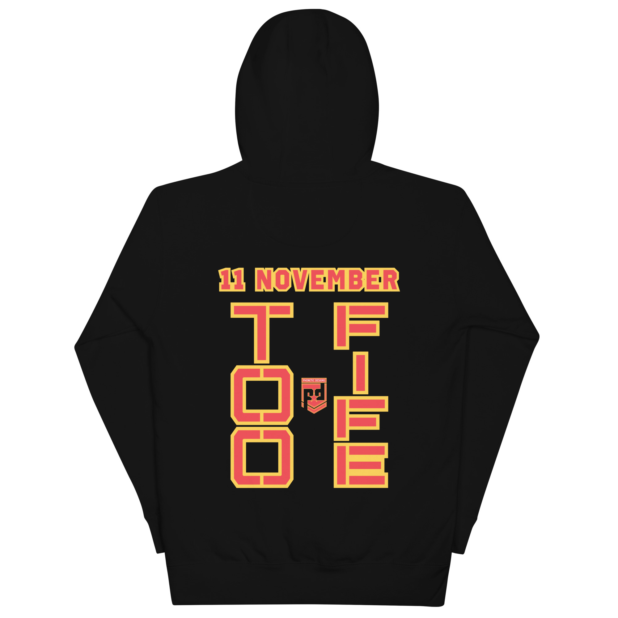 SPOUSE IS A VETERAN TOO FIFE Unisex Hoodie - Image 2