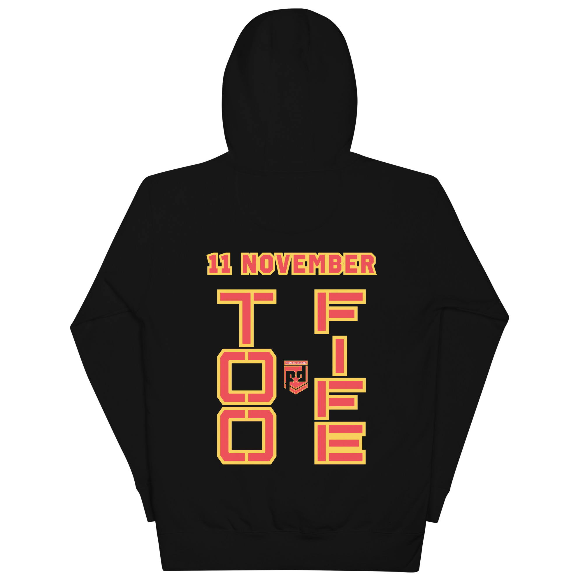 SPOUSE IS A VETERAN TOO FIFE Unisex Hoodie - Image 2