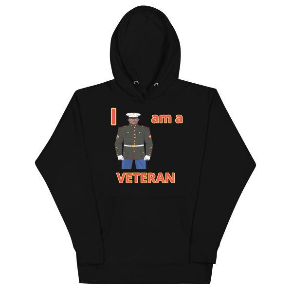 I AM A  VETERAN TOO FIFE Unisex Hoodie