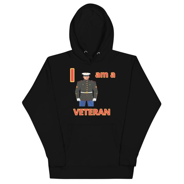 I AM A  VETERAN TOO FIFE Unisex Hoodie