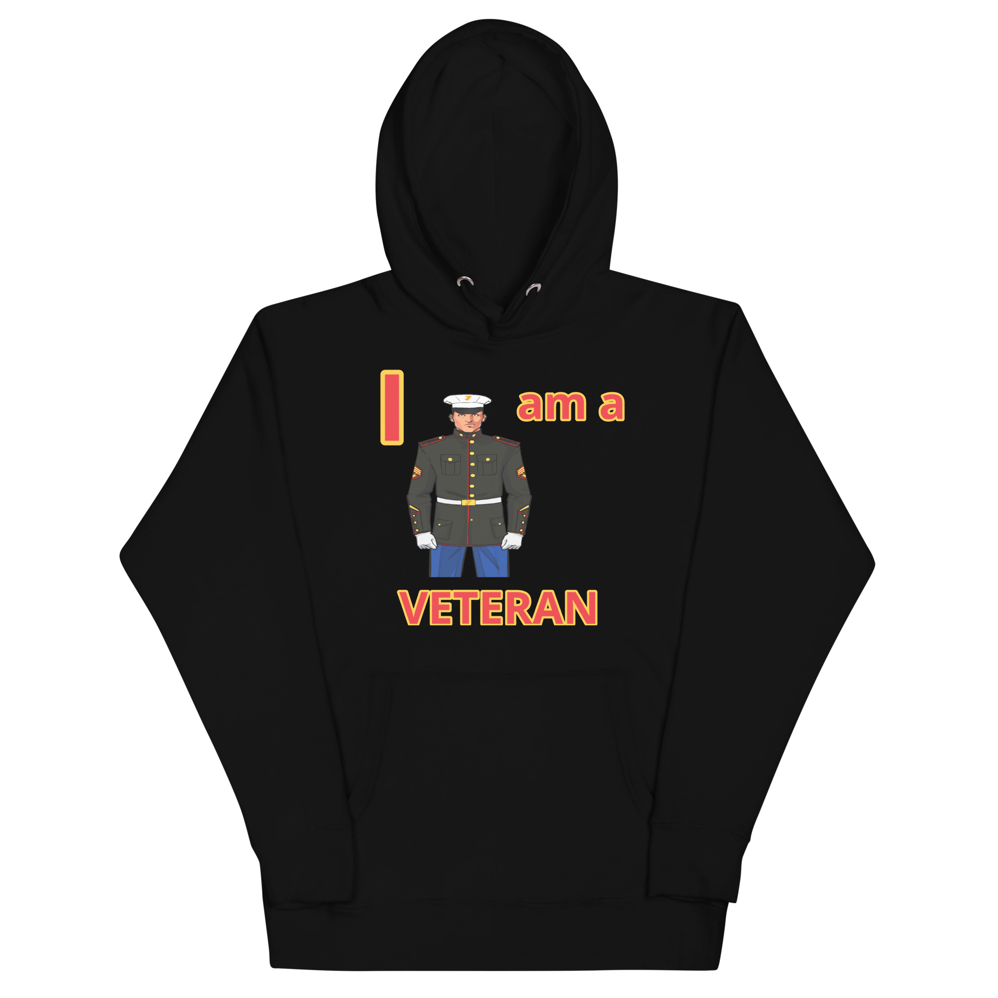 I AM A VETERAN TOO FIFE Unisex Hoodie