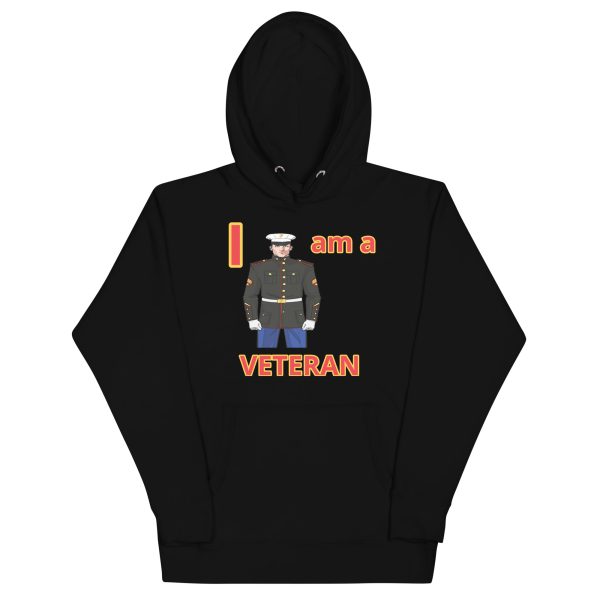 I AM A  VETERAN TOO FIFE Unisex Hoodie