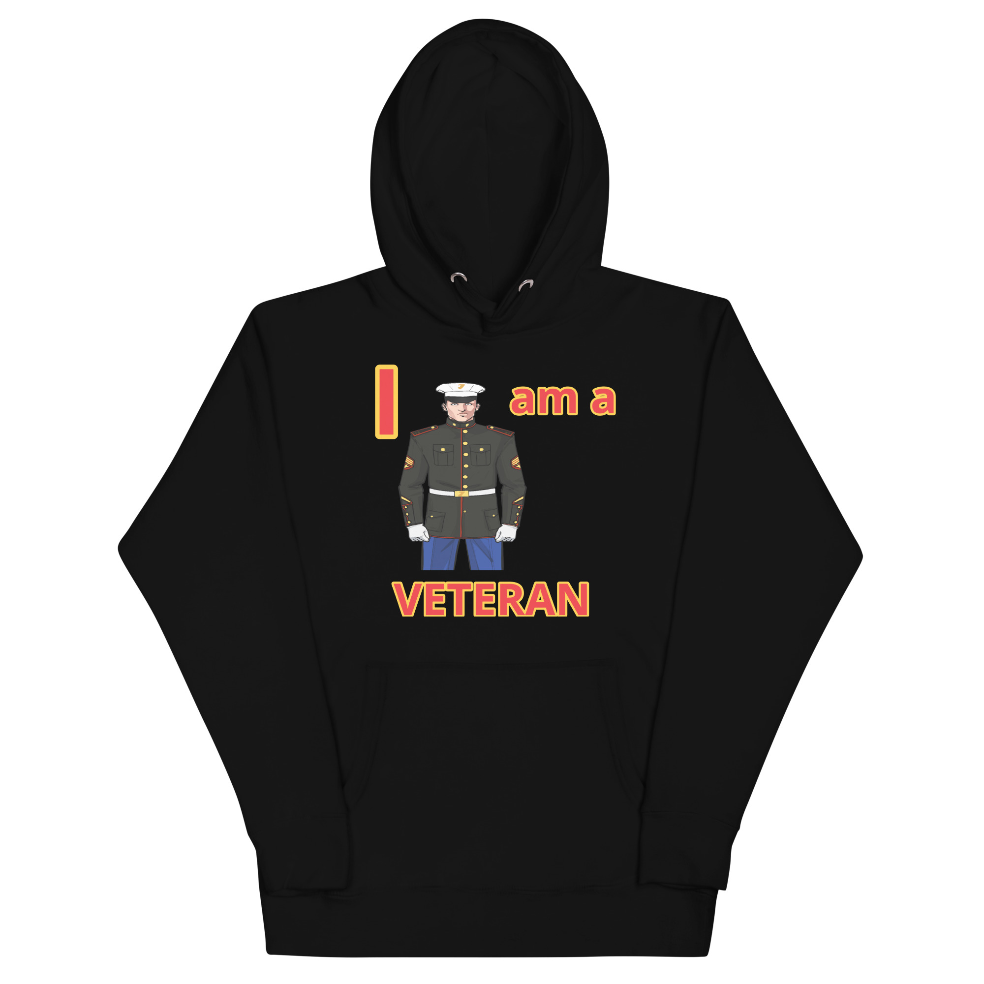 I AM A VETERAN TOO FIFE Unisex Hoodie