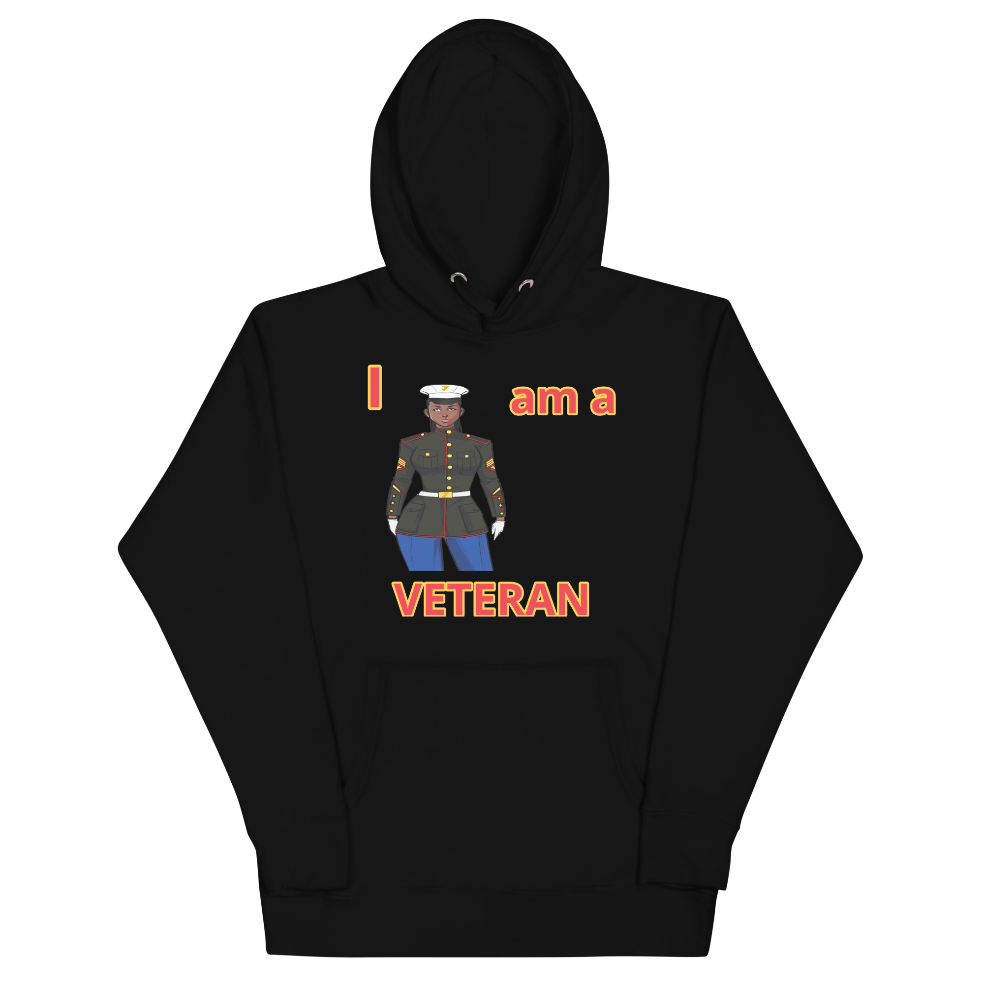 I AM A VETERAN TOO FIFE Unisex Hoodie