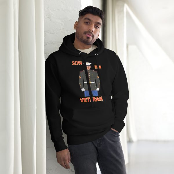 SON IS A VETERAN TOO FIFE Unisex Hoodie
