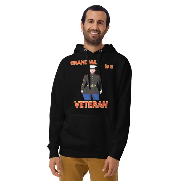 GRANDMA IS VETERAN TOO FIFE Unisex Hoodie