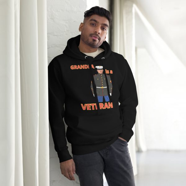 GRANDPA IS A VETERAN TOO FIFE Unisex Hoodie