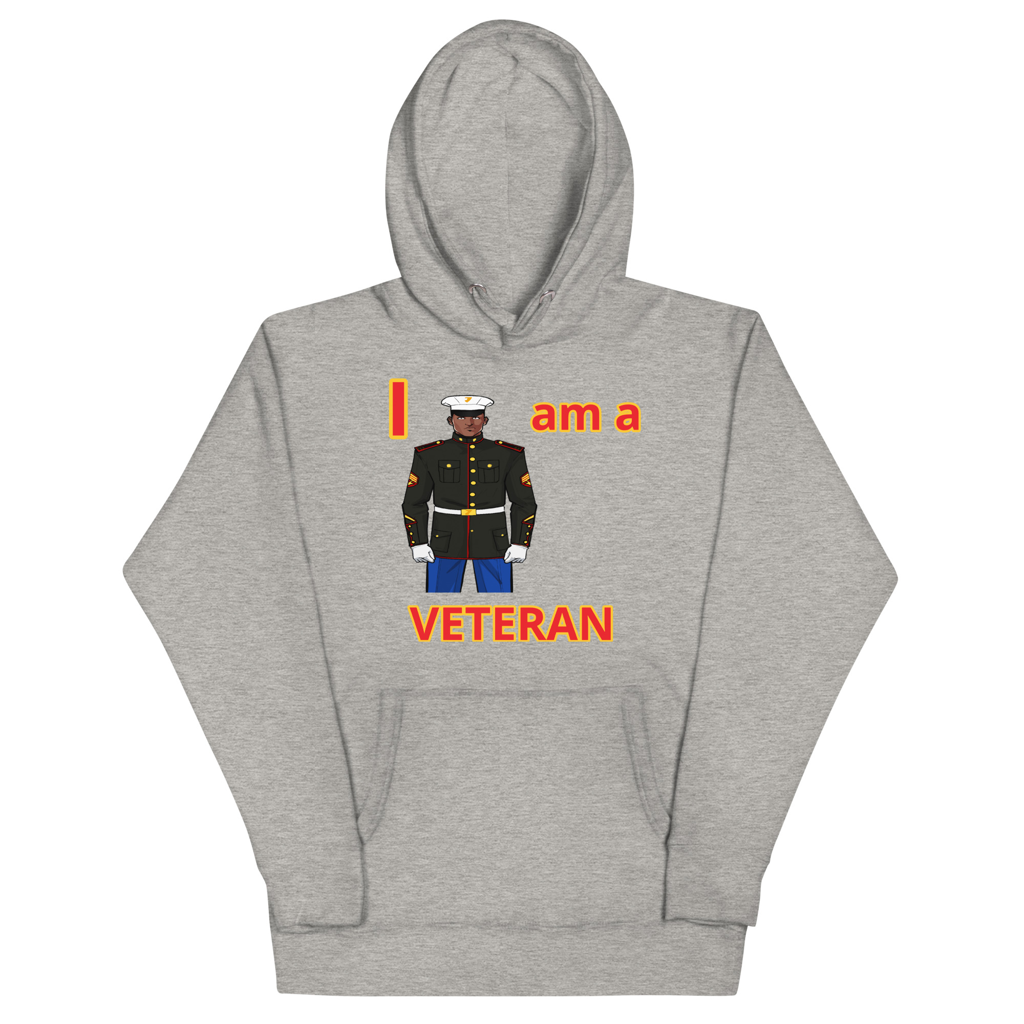 I AM A VETERAN TOO FIFE Unisex Hoodie - Image 3