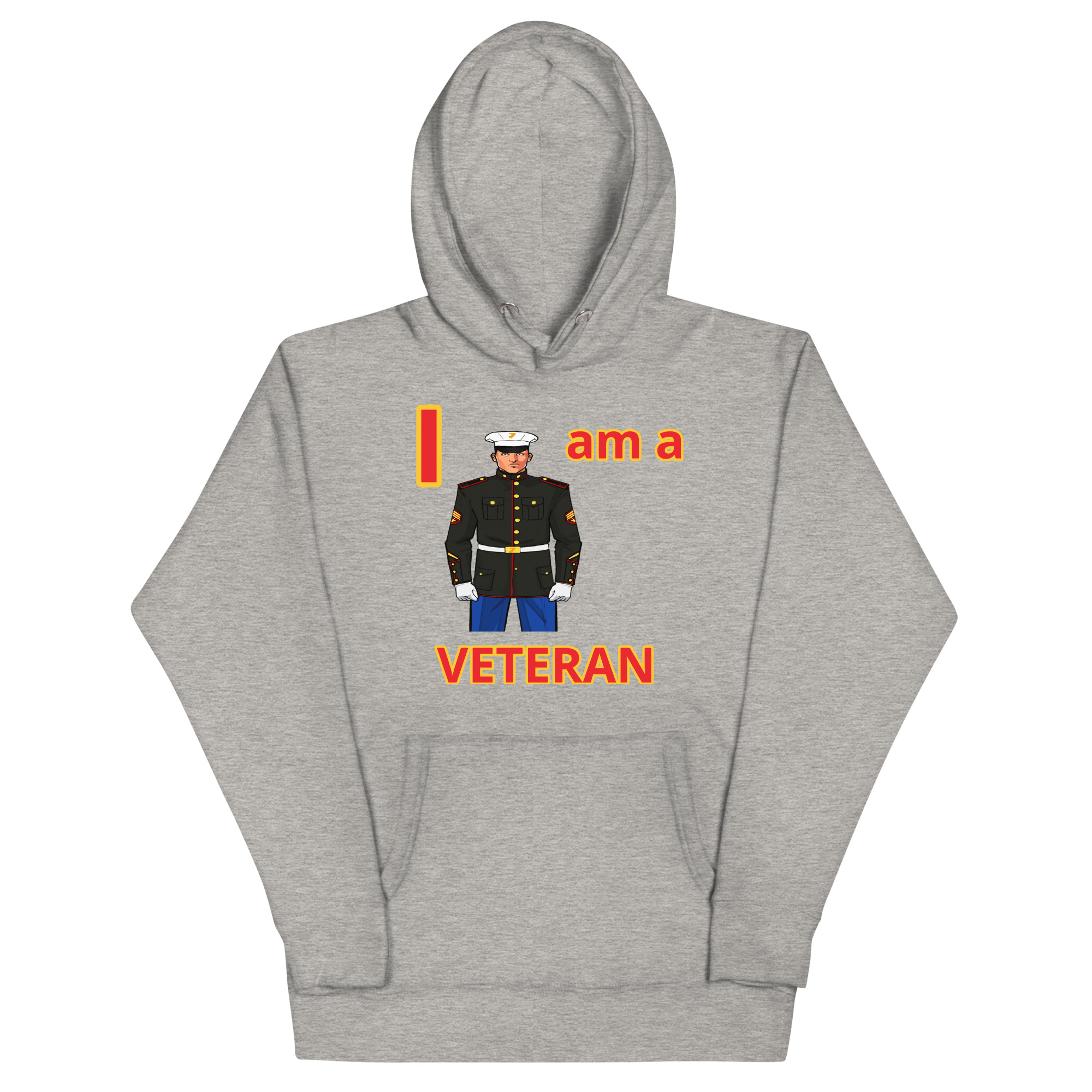 I AM A VETERAN TOO FIFE Unisex Hoodie - Image 3